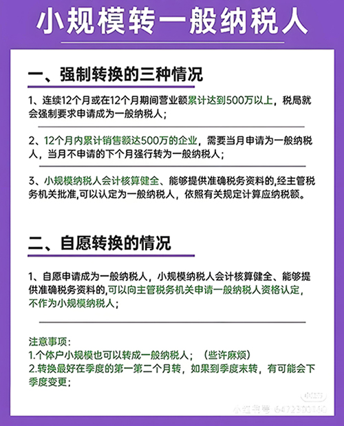 小規(guī)模納稅人轉(zhuǎn)登記為一般納稅人流程